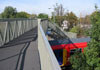MCL load bearing anti-slip panels installed on footbridge in West Merton, London.