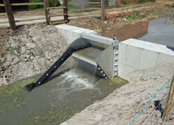 Floating Elver Pass in South Wales