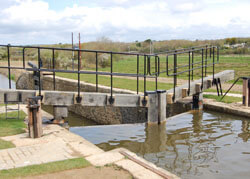 Timber Lock Gates in Cornwall
