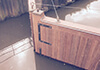 Wooden Flood Gates Alternate View